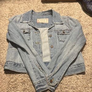 Abercrombie & Fitch Light Blue Jean Jacket
